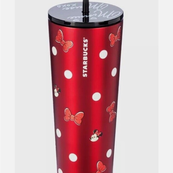 Starbucks Other - Starbucks Red Minnie Mouse Tumbler